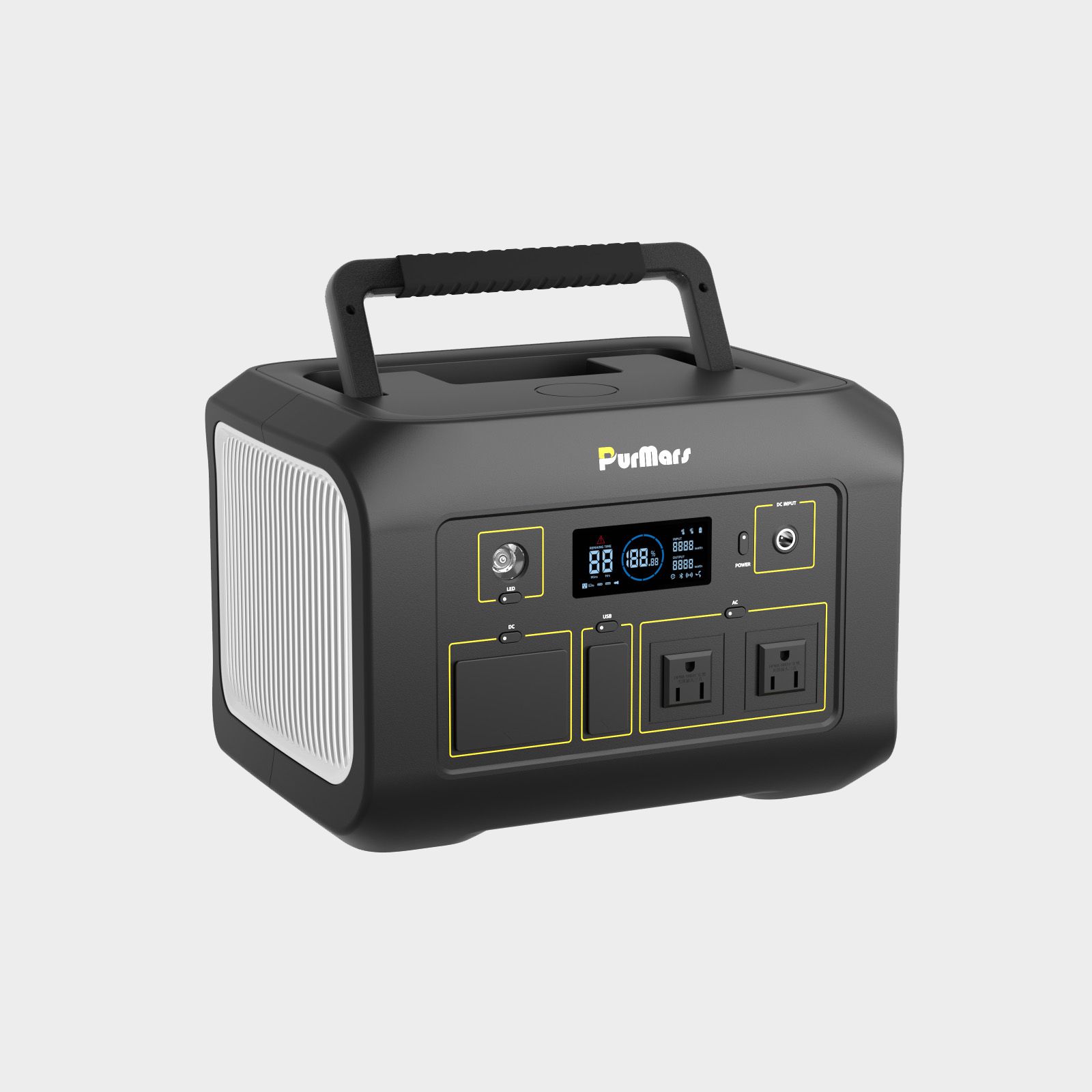 Portable Power Station P600|600W|Wireless Charging