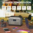 Portable power station 600w outdoor activities