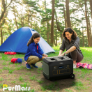 Portable power station for camping