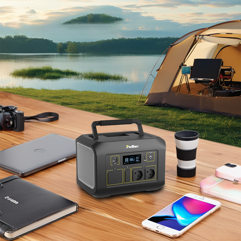 Portable power station outdoor